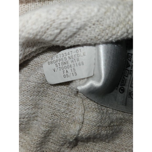 Banana Republic Lightweight Sweater Medium Women's V-Neck Tunic Preppy - Picture 5 of 5